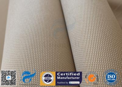 China 1150gsm 1.2mm Brown High Silica Fabric 800℃ Alumina Silica Thermal Insulation for sale