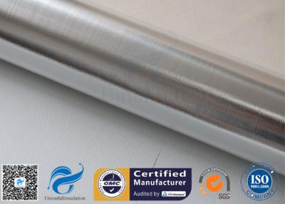 China Tela da fibra de vidro/fibra de vidro da folha de alumínio para ternos reflexivos do sapador-bombeiro à venda