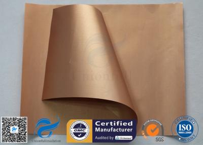 China Easy Clean Non Stick Silicone Baking Mat Food Grade Copper PTFE Coating for sale