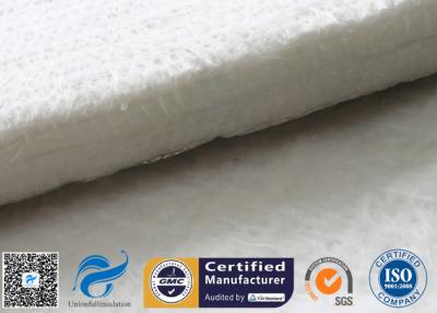 China Fiberglass Needle Mat Heat Insulation Car Muffler 25MM White E Glass Fibre Felt for sale