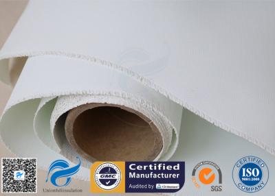 China E-glass Polyurethane Silicone Coated Glass Cloth Heat Resistant Double Sides for sale
