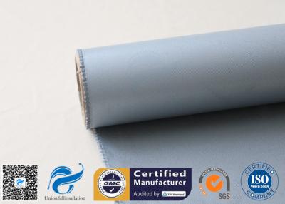 中国 防爆 600 g/m2 シリコーンは熱絶縁材のためのガラス繊維の生地に塗りました 販売のため