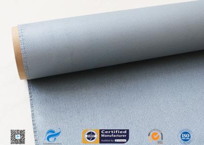 China 1MM Thermal Insulation Materials Fireproof Fiberglass Cloth Silicone Coated for sale