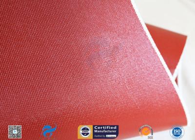 China Silicone Coated Fiberglass Fabric Thermal Insulation Materials 1010GSM 51