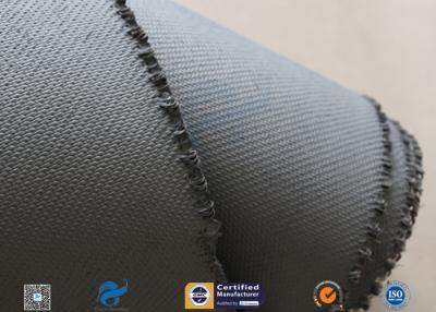 China 1600gsm Grey Thermal Welding Blanket Materials Silicone Coated Fiberglass Fabric for sale