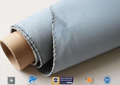 China 1600GSM 1.2MM Gray Silicone Coated Fiberglass Fabric For Flexible Joints for sale
