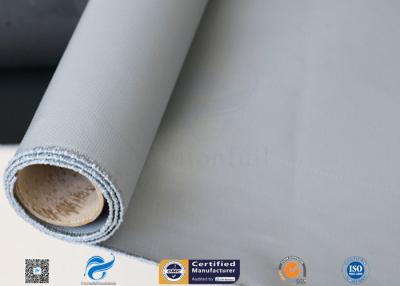 China Silicone Coated Fiberglass Cloth Heat Resistant Glass Fibre Fabric 3732 590gsm for sale