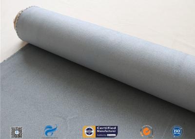 Chine tissu enduit de silicone industriel de résistance thermique de tissu de la fibre de verre 44oz à vendre