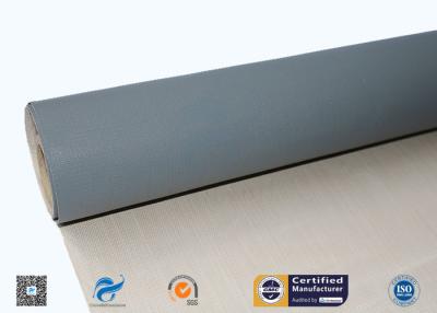 China de pano revestido lateral da fibra de vidro de 580g um cobertura resistente ao calor PTFE à venda
