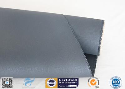 China High Intensity 0.45mm 260℃ High Temp Resistant Silicone Coated Fiberglass Fabric for sale