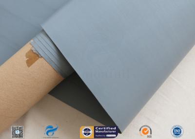 China Plain Plastic Coated Fabric For Flexible Air Ducting / Lightweight Fiberglass Cloth for sale