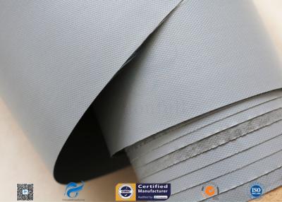 China 7628 320g Waterproof a tela revestida PVC da fibra de vidro para a canalização flexível do ar à venda