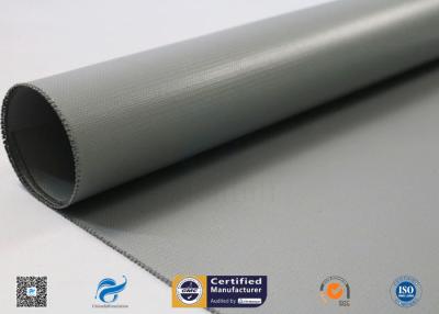 China Two Side Silicone Coated Glass Fabric / Silicone Rubber Coated Fiberglass Fabric for sale