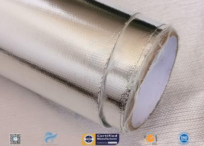 China Fire Resistant Waterproof Silver Aluminium Foil Fiberglass Laminate for sale