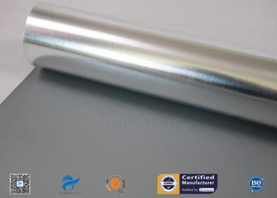 China Tela a prueba de calor de la fibra de vidrio revestida de aluminio de la protección contra los incendios en venta