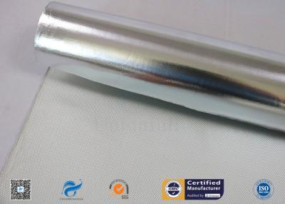 China Heat Resistant Aluminum Foil Laminated Coated  Fiberglass Cloth for sale