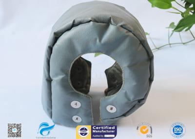 China revestimento personalizado removível cinzento da isolação térmica de turbinas de exaustão do calefator de 25mm à venda