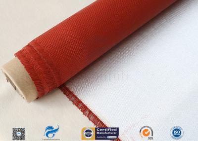China Silicone lateral do elevado desempenho 1 à prova de fogo que reveste a tela da fibra de vidro de 28 onças à venda