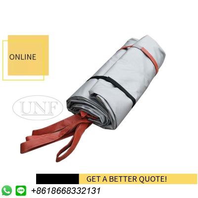 China Emergency Grey Glass Fiber Cloth Large Fire Resistant Blanket 5m X 8m For Car for sale
