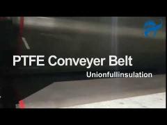 560gsm 4x4mm PTFE Coated Fiberglass Open Mesh For Tortilla Conveyor Belt