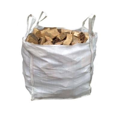 China Super Big Breathable Firewood Bulk Bag 1000 Kg With PP Woven Fabric for sale