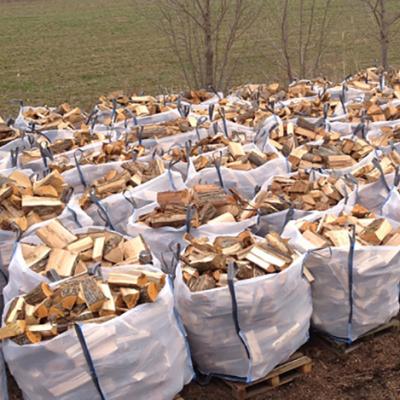 China Large Breathable Firewood Bulk Bag For Packing Loading  2000 Kg for sale