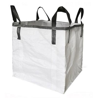 China Breathable PP Bulk Bag Top Filling Spout 90 - 110 Cm Width Sand Bulk Bags for sale