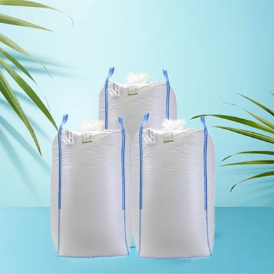 China White Ton Cement Super Sacos Bag Loading 1000 Kg Storage  Durable zu verkaufen