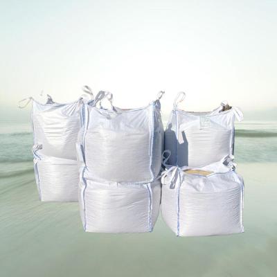 China 1000 Kg Container Bag Loading Granulated  Product Side Seam Loop en venta