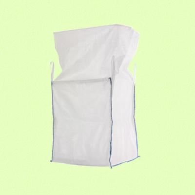 China Breathable U Panel Bulk Bags 1000 kg Side Seam Loop For Storage Onion Firewood en venta