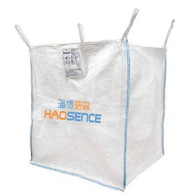 China Flat Bottom 1.5ton Big Bulk Bags Polypropylene Heavy Duty Bulk Bags à venda