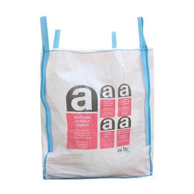 China FIBC PP Bulk Bag With Certification For Asbestos for sale