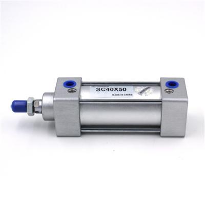 China Aluminum Economic Pneumatic Air Cylinder SC Series Air Piston Cylinder for sale