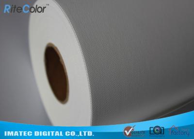China 10Mil Thickness Polyester Canvas Rolls / 260Gsm Water Resistant Canvas for sale
