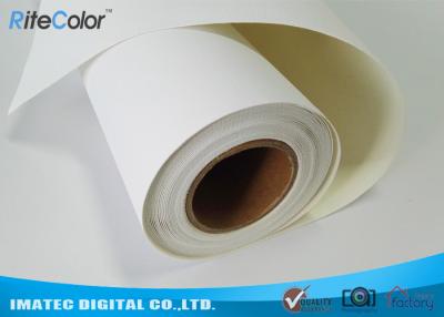 China Waterproof Blank White Digital Print Inkjet Cotton Canvas For Inkjet Printers for sale