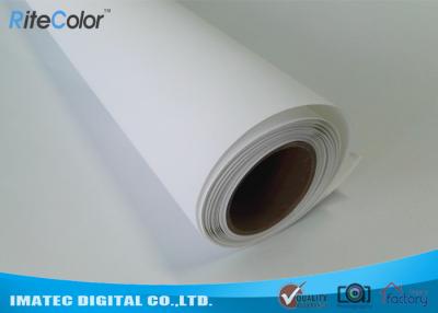 China lona Rolls/tela mate del poliéster de 300D x de 600D de la impresión del poliéster para la tinta del pigmento en venta