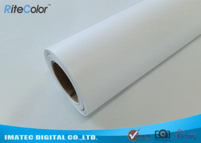 China Inkjet Eco Solvent Printing Canvas Roll , Polyester Glossy 24