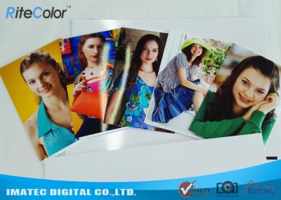 China 4R A1 A2 Inkjet Printing Cast Coated Photo Paper Glossy Anti Curling for sale
