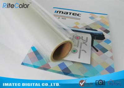 China Matte Fully Clear Inkjet Screen Printing Film PET Based Positive Films Roll for sale