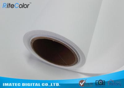 Chine Imperméabilisez la toile dissolvante Rolls de polyester mat pour des imprimantes de Roland/Mimaki/Mutoh à vendre