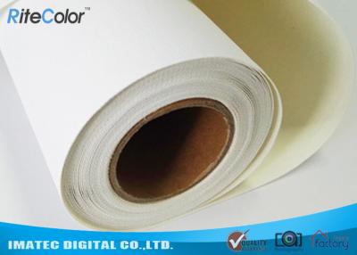 China 44” Matte Inkjet Cotton Canvas 360gsm for Inkjet Digital Printing , Waterproof Stretched Fine Art Canvas for sale