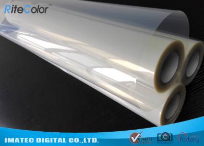 China Digital Transparency Imagesetting Film Inkjet Clear Film 100 Micron For Screen Printing for sale