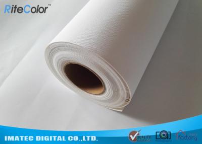 Chine coton imprimable de toile de jet d'encre de 360 GM/M de coton de jet d'encre mat aqueux de toile - poly mélange à vendre