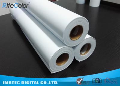 China Eco Solvent Matte PP Synthetic Paper , Solvent based Polypropylene Paper for Outdoor Display for sale