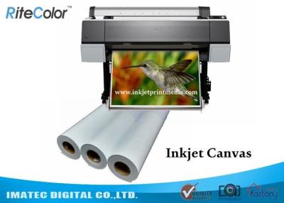 China 360gsm Eco Solvent Matte Printable Cotton Inkjet Printing Plotter Photo Canvas for sale