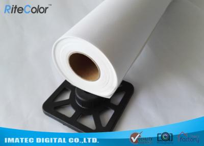 中国 360 gsm Eco Ecoの溶媒インクのための支払能力がある光沢のあるデジタルの印刷できるキャンバス ロール 販売のため
