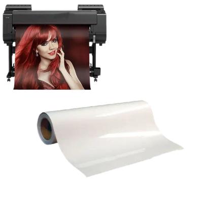 China Large Format 260gsm Glossy Photo Paper Waterproof Inkjet Printing Roll for sale
