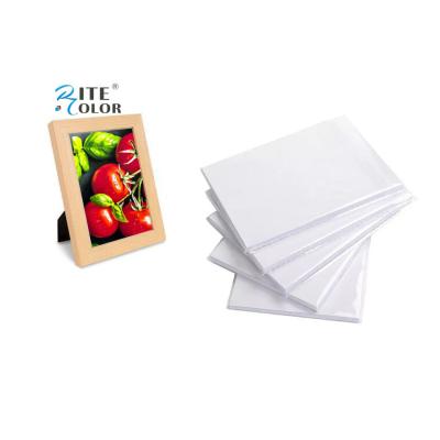 中国 260gsm Aqueous Premium Instant Dry Inkjet RC Glossy Photo Paper A4 Sheet Size 販売のため