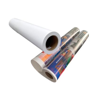 China Premium 260gsm Inkjet Resin Coated Silver Metallic Photo Paper Roll for sale