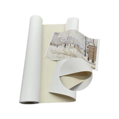 China Factory Sale Inkjet Cotton Canvas 360gsm Art Printing Canvas Roll for sale